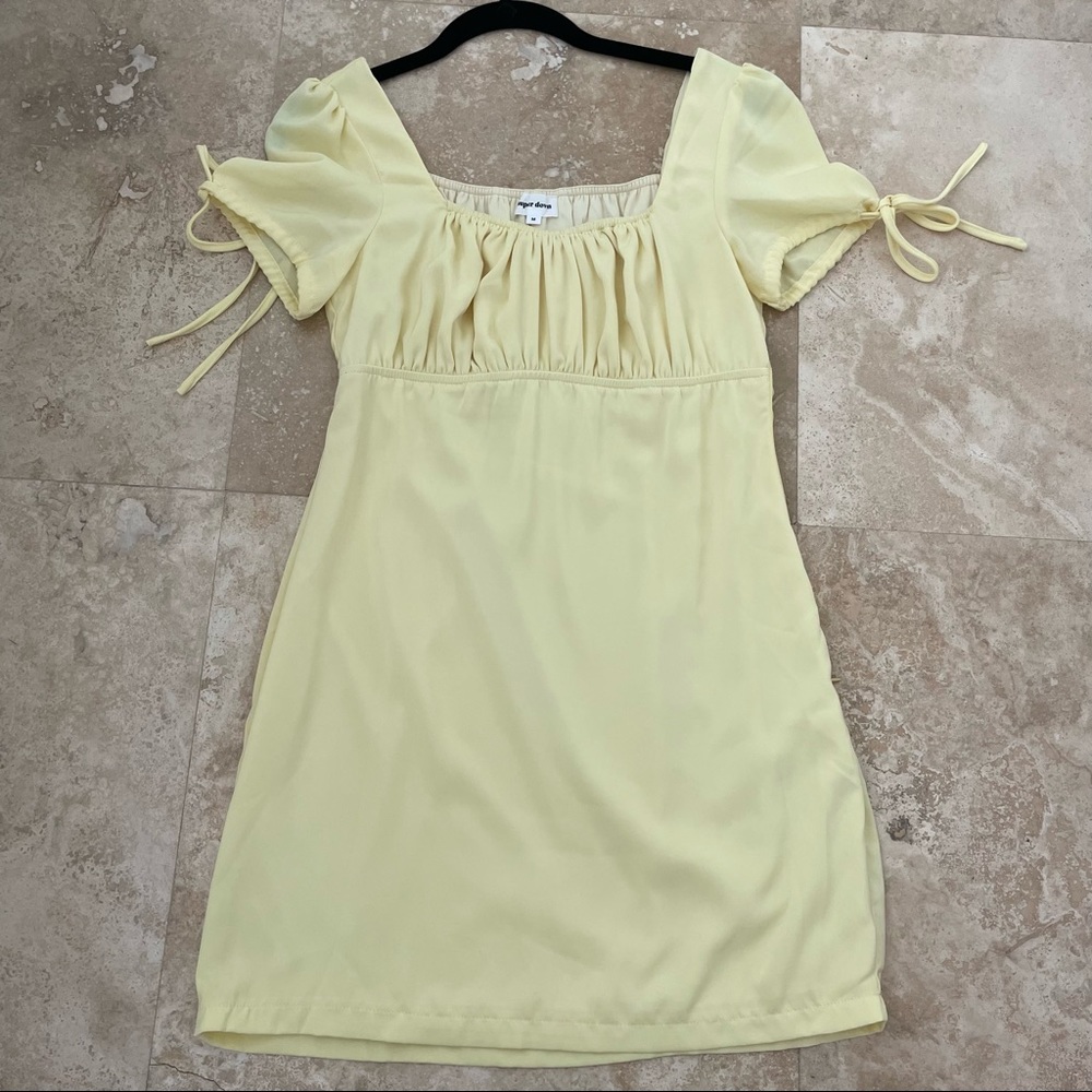 Yellow Superdown Revolve Dress